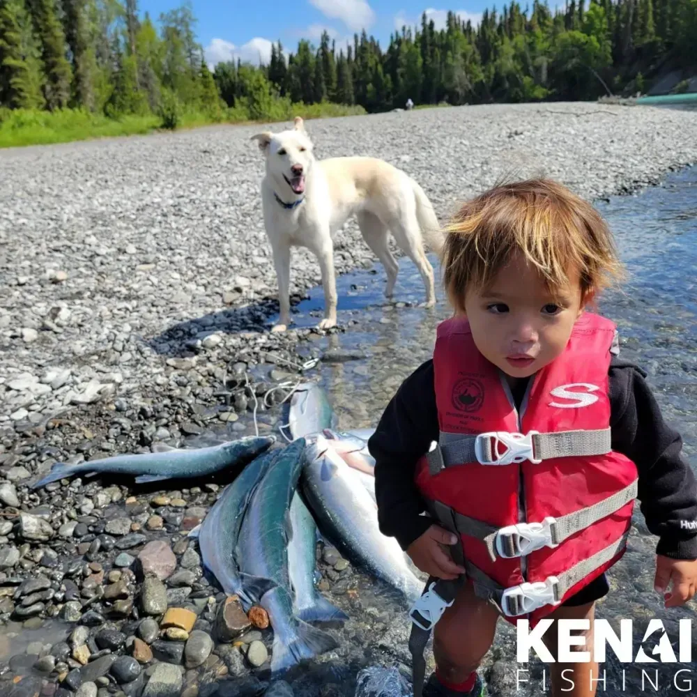 Kenai fishing guide trip photo 9