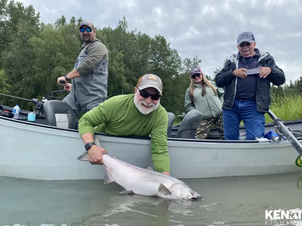Kenai fishing guide trip photo 4